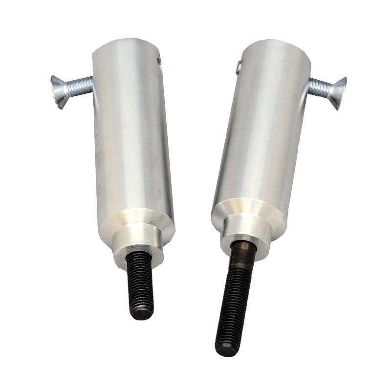 50-0226 2003-07 Suzuki SV1000 Frame Slider Base Kit  (pucks sold separately)