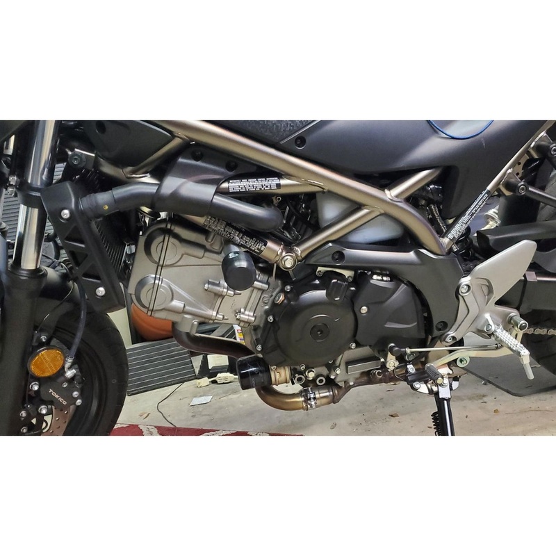 50-0228 Suzuki SV650 Frame Slider Kit with pucks Standard Pucks