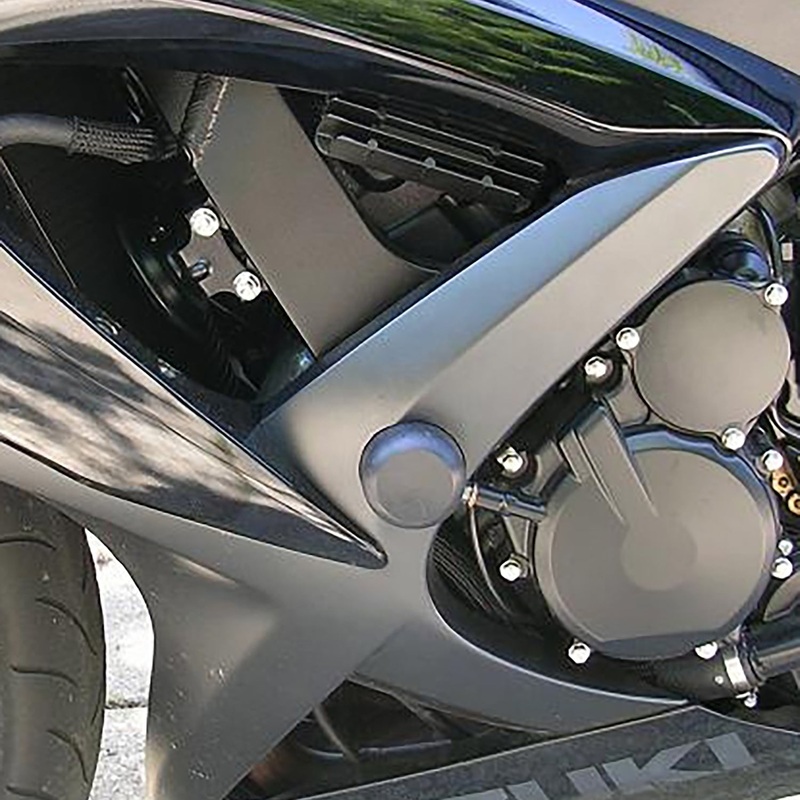 50-0248 2008-10 Suzuki GSXR600/750 Frame Slider Kit with pucks Standard Pucks