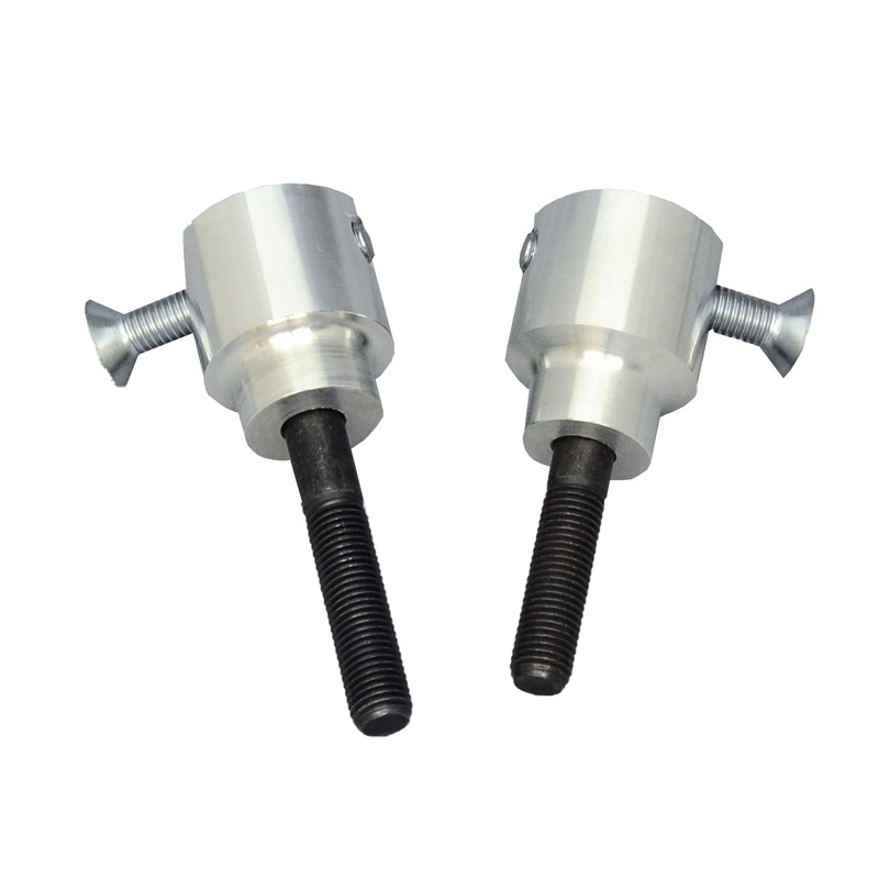 50-0270 1999-07 Suzuki Hayabusa Frame Slider Base Kit (pucks sold separately)