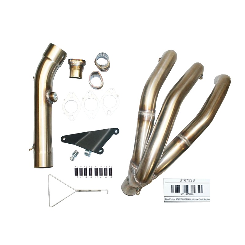 75-0504 2013-17 Triumph Street Triple Front Section  (12225)