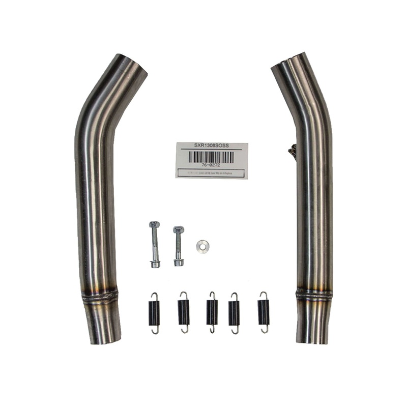 76-0272 2008-19 Suzuki Hayabusa Dual Slipon Adapter (142 and 142L)