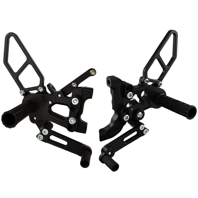 05-0647B Ducati Panigale V2/899/959/1199/1299 STD Shift Complete Rearset No Folding Toe Pieces