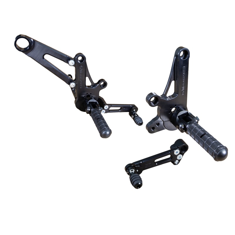 05-0670B Ducati Diavel STD Shift Complete Rearset