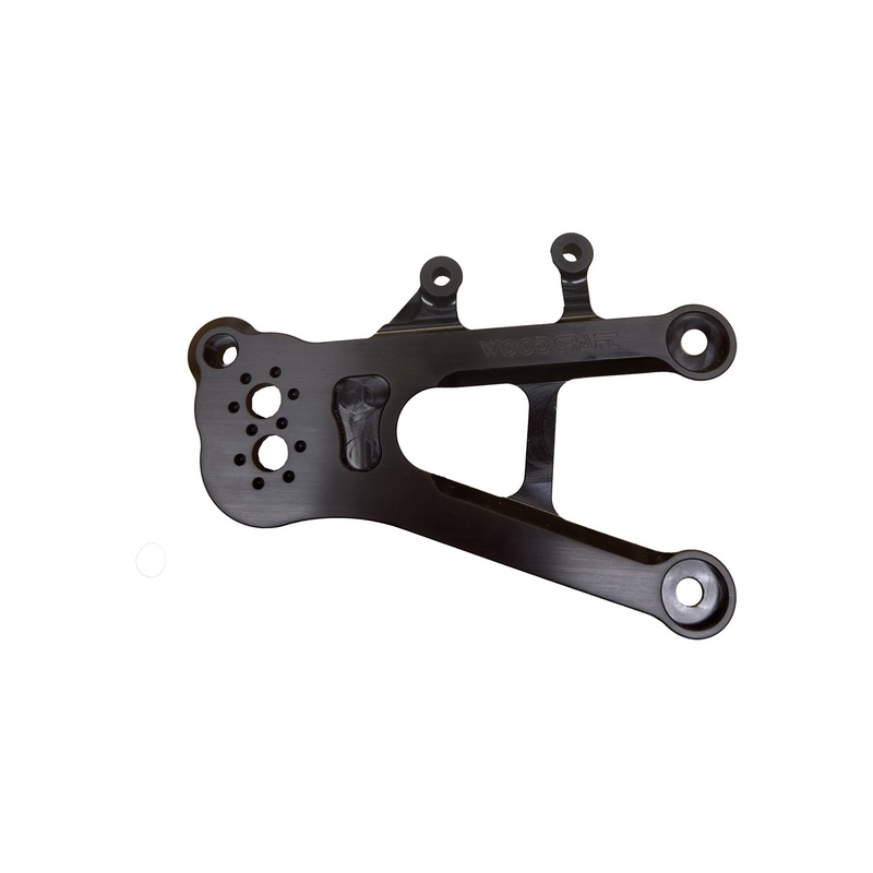 05-0343R Honda CBR1000RR-R Eccentric Brake Side Bracket, Black