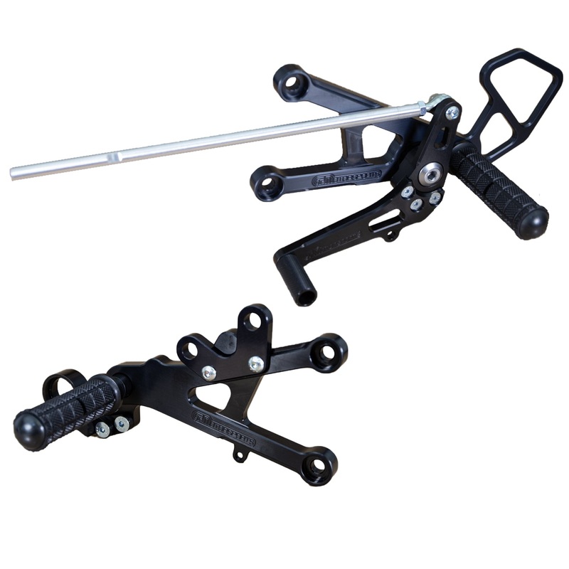 05-0448 Yamaha R6 Rearset – STD Shift w/Shift Pedal