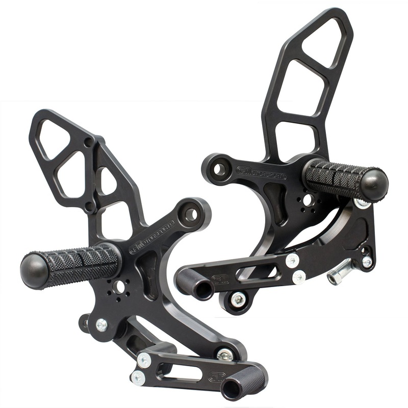 05-4229B Suzuki SV650 Rearset No Folding Toe Pieces