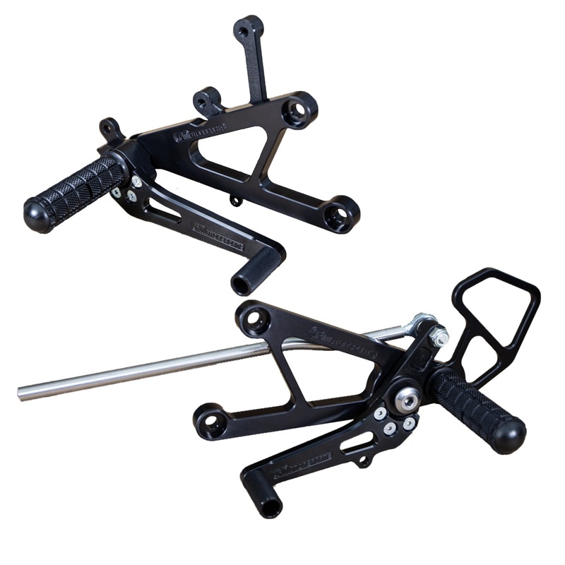 05-4447B 2003-06 Yamaha R6/R6S Rearset  – GP/STD