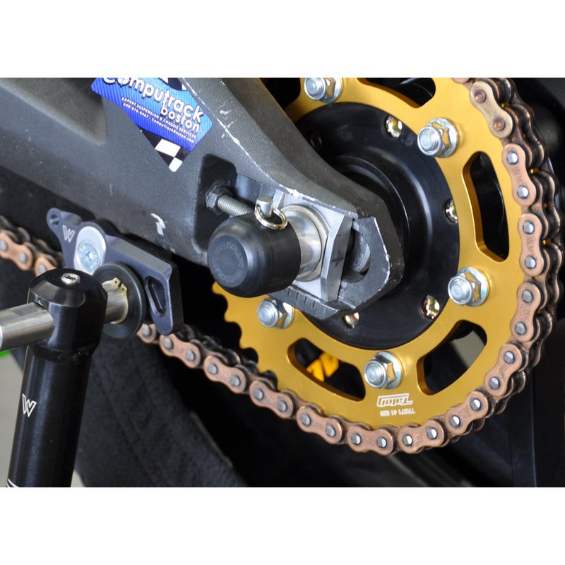 45-0170R Kawasaki ZX10R, ZX6 Rear Axle Sliders