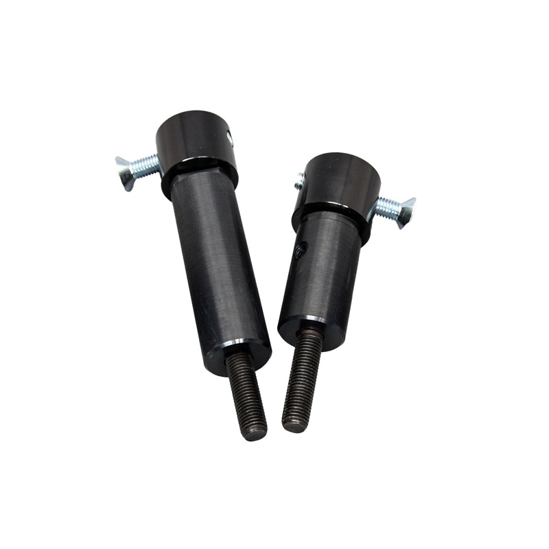 50-0144 Kawasaki Ninja 400 Race Only Frame Slider Base Kit (pucks sold separately)