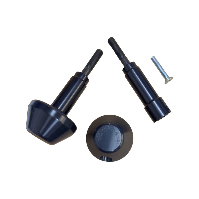 50-0232 Suzuki GSX-8 R/S Frame Slider Kit W/ Pucks Red Cerakote