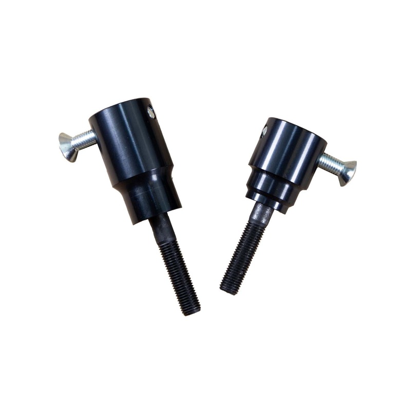 50-0419 Yamaha FZ09, FJ09, XSR900, Tracer, MT09 Frame Slider Base Kit (pucks sold separately)