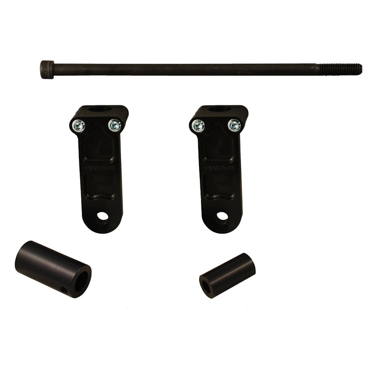 50-0652 Ducati Hypermotard 821-939-950 Frame Slider Base Kit (pucks sold separately)