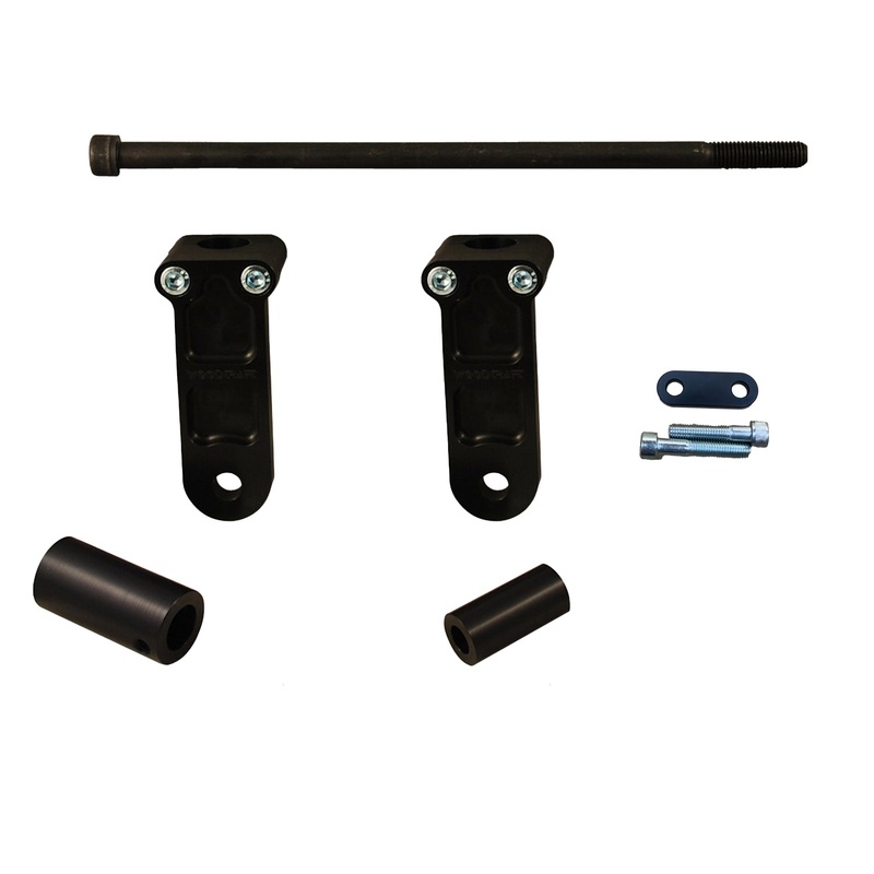 50-0653 Ducati Hypermotard 950 Frame Slider Base Kit (pucks sold separately)