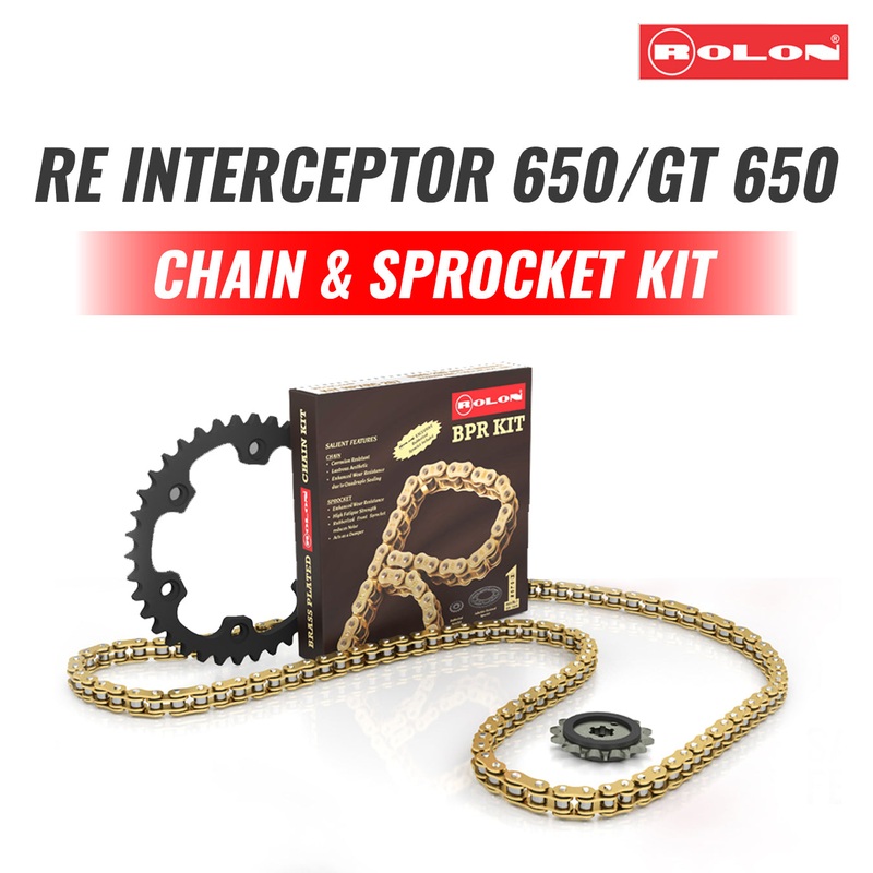 Chain Sprocket For Royal Enfield Interceptor 650/GT 650-Rolon Brass
