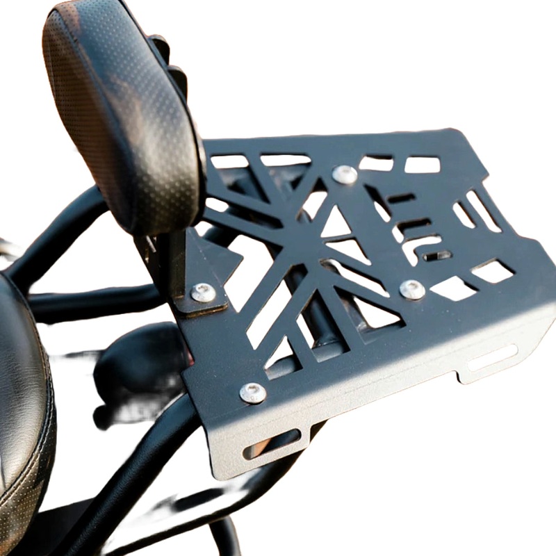 Moto Torque Back Carrier Without Backrest For Yezdi Scrambler