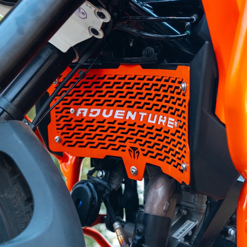 Moto Torque Radiator Guard (MS) for KTM 390 Adventure / Adventure X Black