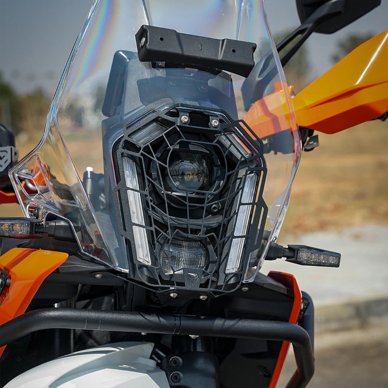 Moto Torque Spider Version Headlight Guard for KTM 390 Adventure / Adventure X