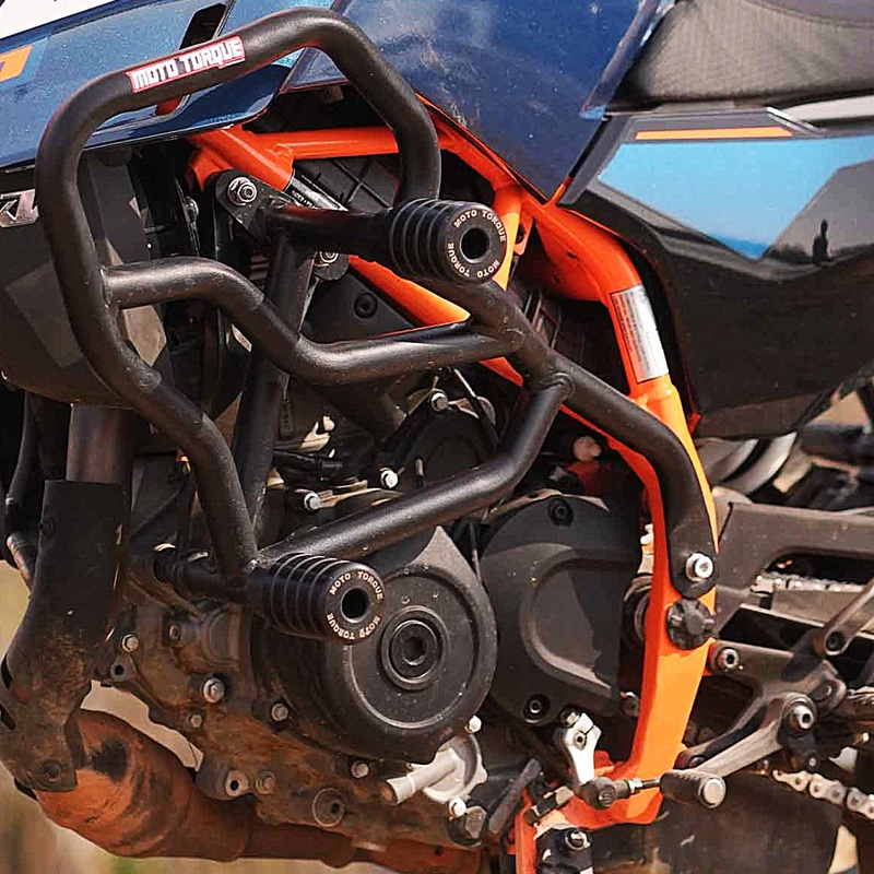 Moto Torque Thor Crash Guard for KTM Duke 250/390 Gen-3 Black