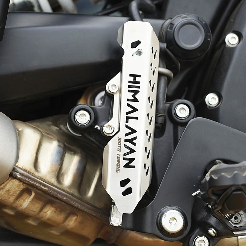 Mototorque Rear Master Cylinder Guard For Royal Enfield Himalayan 450 Stainless steel
