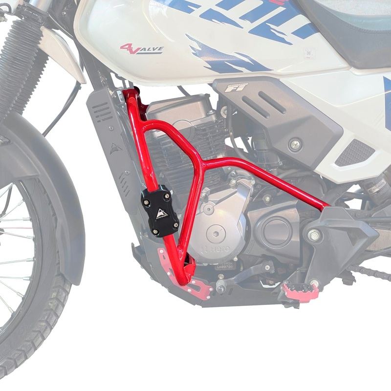 Auto Engina Crash Guard for Hero Xpulse 200 4V Red