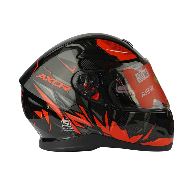 Axor Apex Hunter Gloss Black Red M