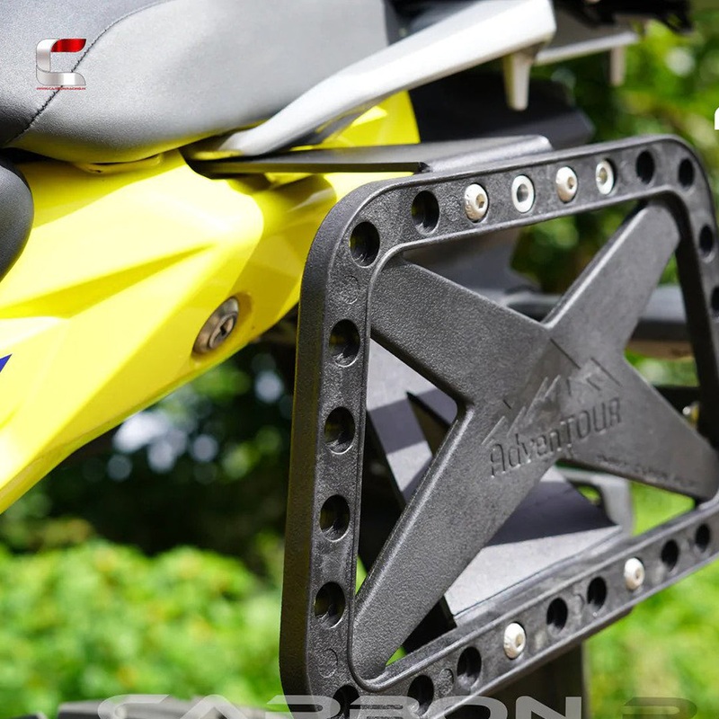 Carbon Racing AdvenTOUR Saddle Stay – Suzuki V-Strom 250 SX