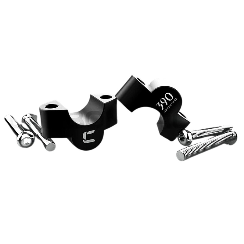 Straight Handlebar Risers for 390 Adventure – 22mm
