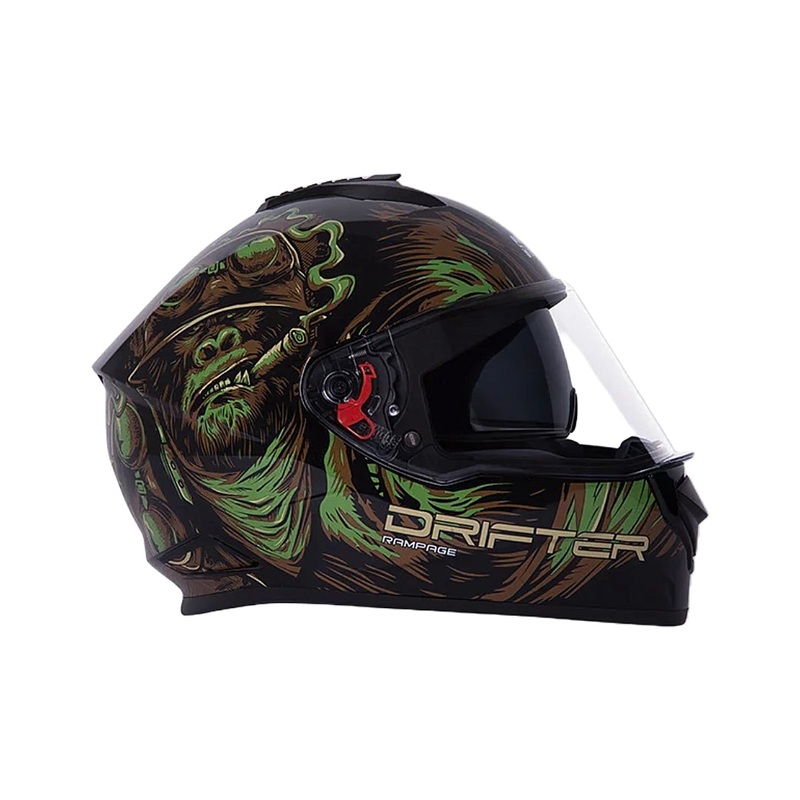 Studds Drifter D3 Black N3 Green XL