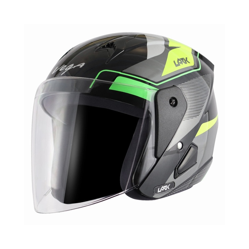 Vega Lark Legend Black Neon Yellow L