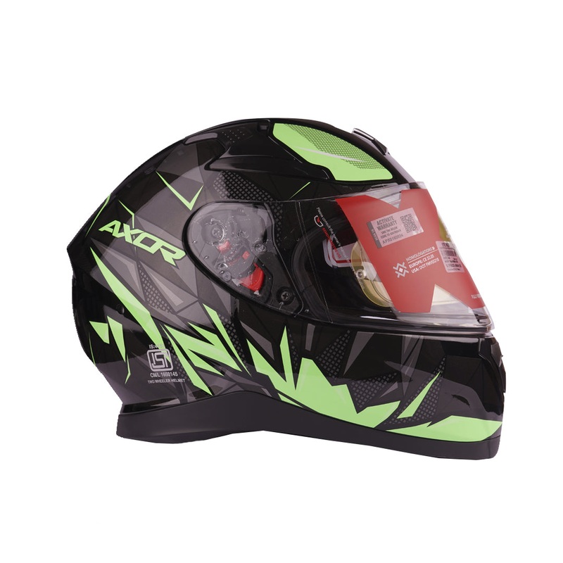 Axor Apex Hunter Black Neon Green Black Neon Green Hunter M