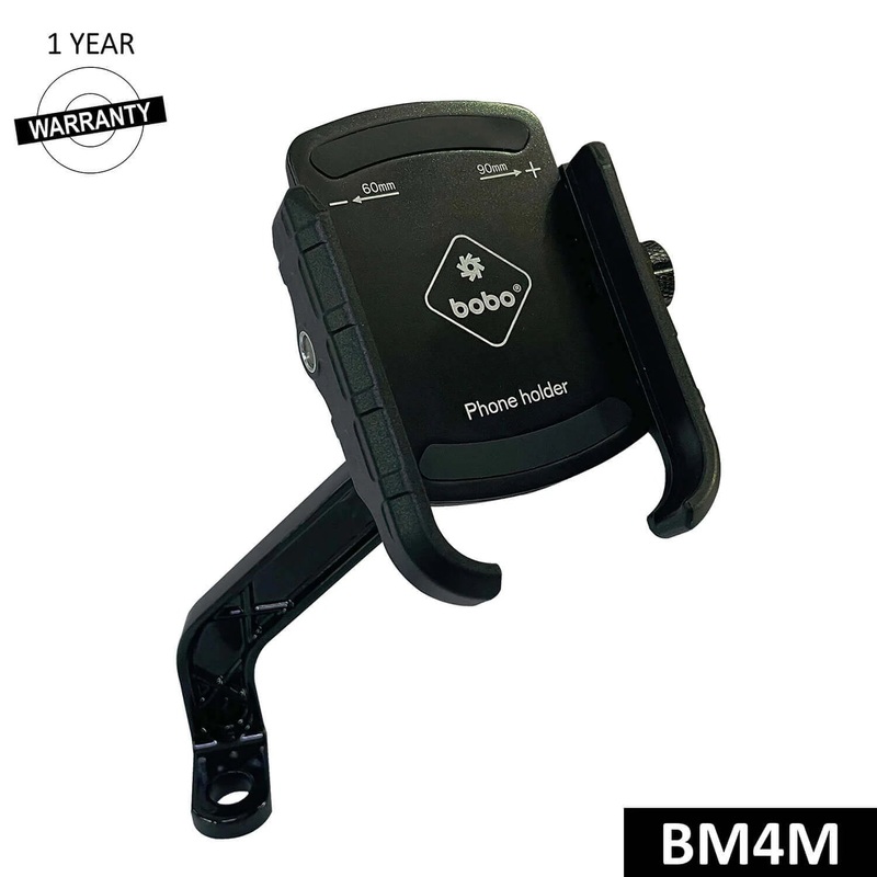 BOBO BM4M Jaw-Grip Bike/Cycle Phone Holder  Universal Motorcycle Mobile Mount