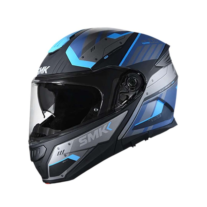 Smk Gullwing Tekker Gloss Black Grey Blue XL