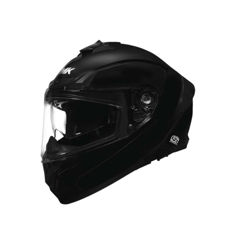 Smk Typhoon Unicolour Matt Black Smk Typhoon Unicolour Matt Black M