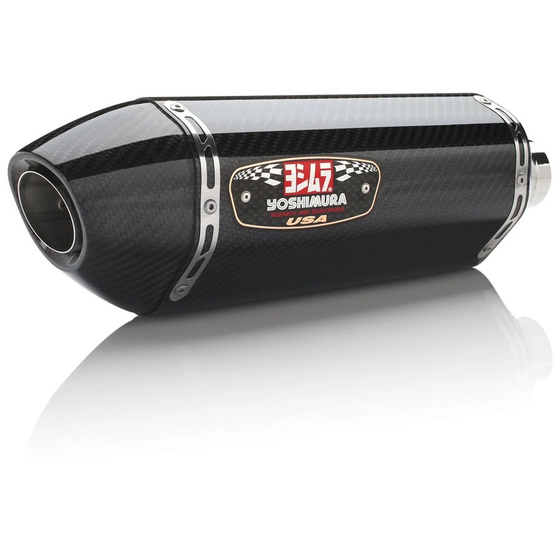 Yoshimura Slip-On Exhaust  Replica for Motorcycles Carbon black