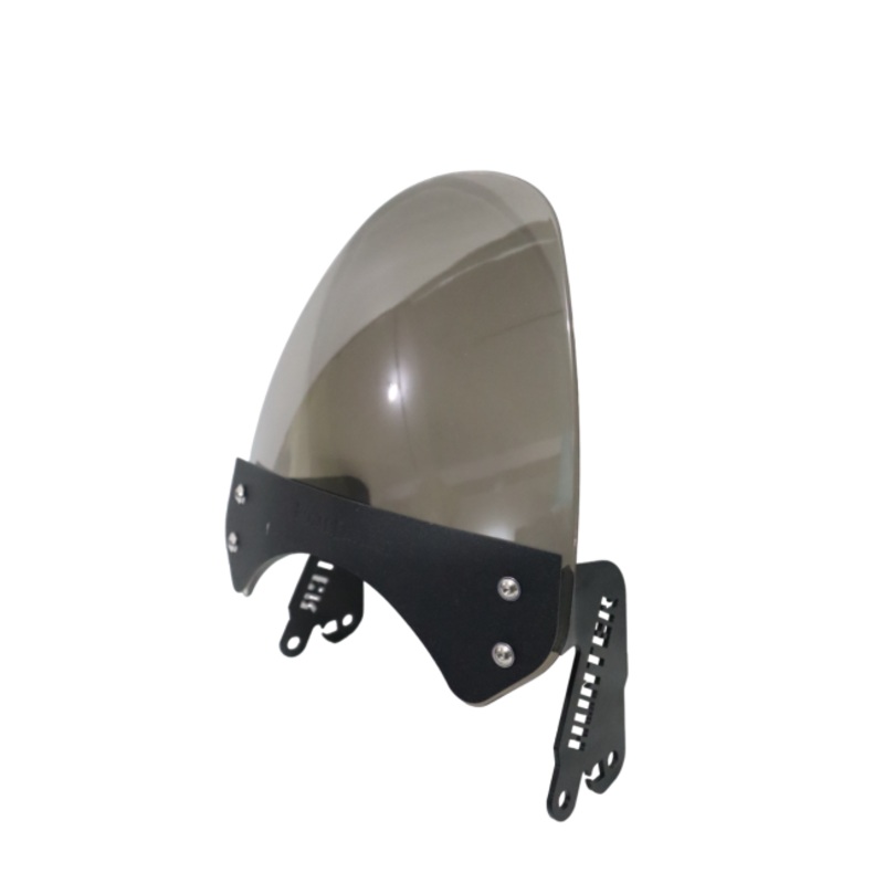 Moto Care Small Smoke Visor for Royal Enfield Hunter 350 Smoke