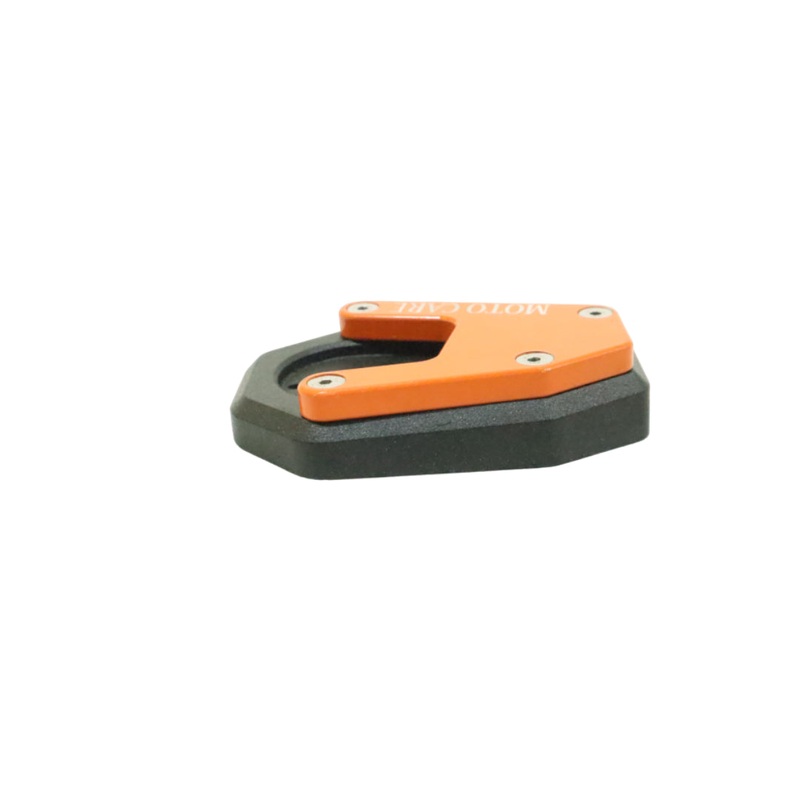 MotoCare CNC Side Stand Extender (Orange) FOR ADVENTURE Orange