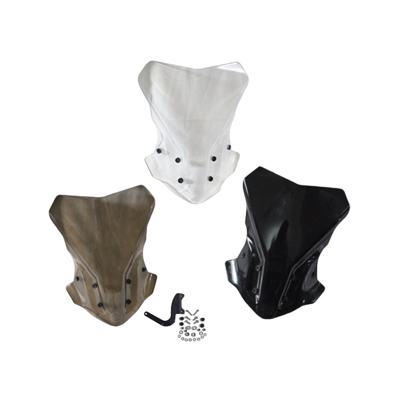 Polycarbonate Visor For Ktm Duke 390 Gen-3 Clear