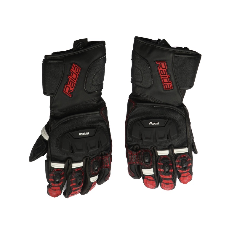 Raida AeroPrix Motorcycle Gloves Red M