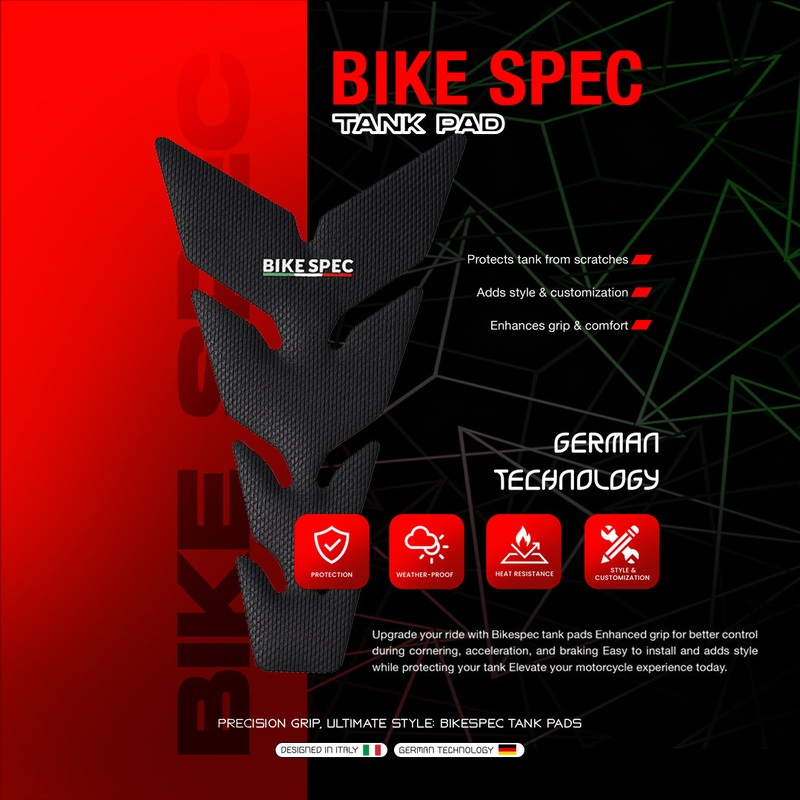 Bike Spec Premium Universal Tank Pad  Protection with German Technology