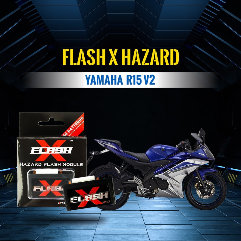 Flash X Hazard  For Yamaha R15 V2