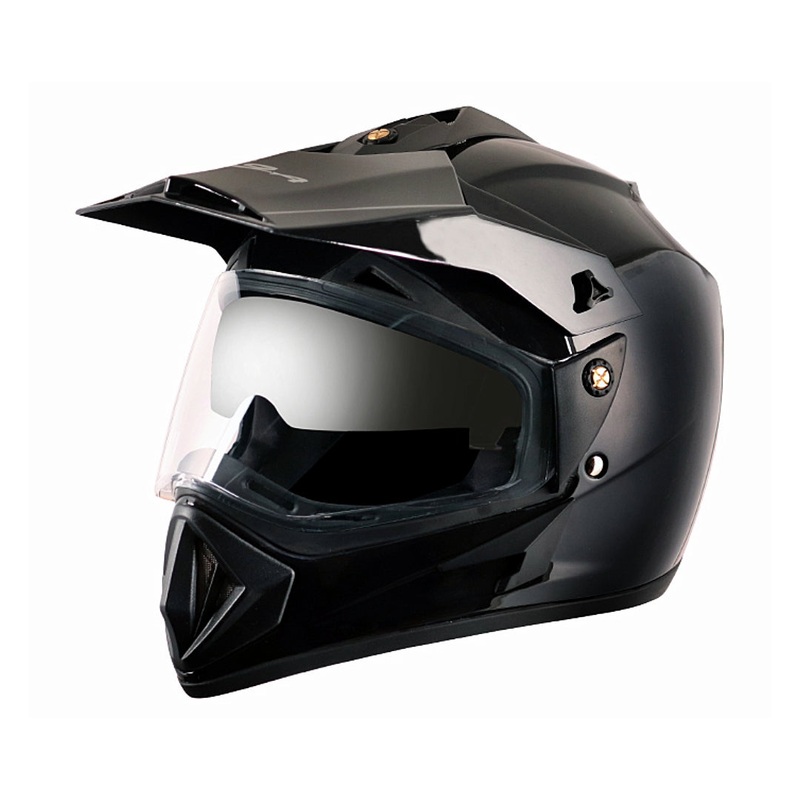 Helmet Vega Off Road D/V Black Dull Black M