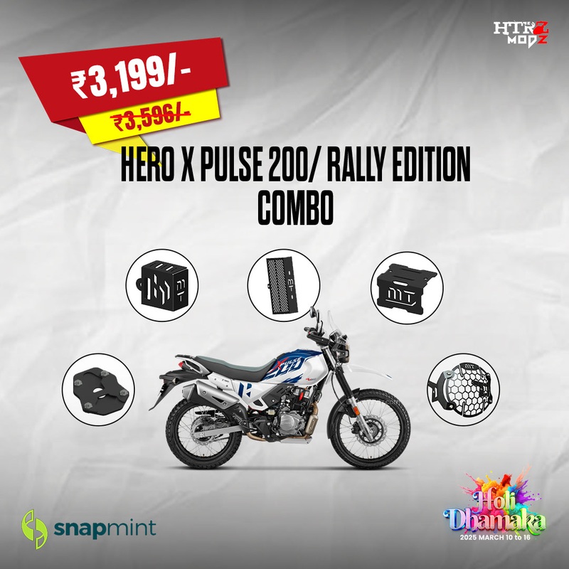 HERO XPULSE 200 Combo Kit  Touring Essentials