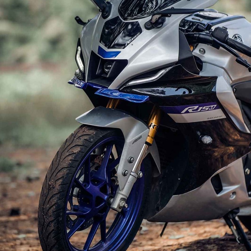 Jb Racing Winglet Blue For Yamaha R15 V4 Blue