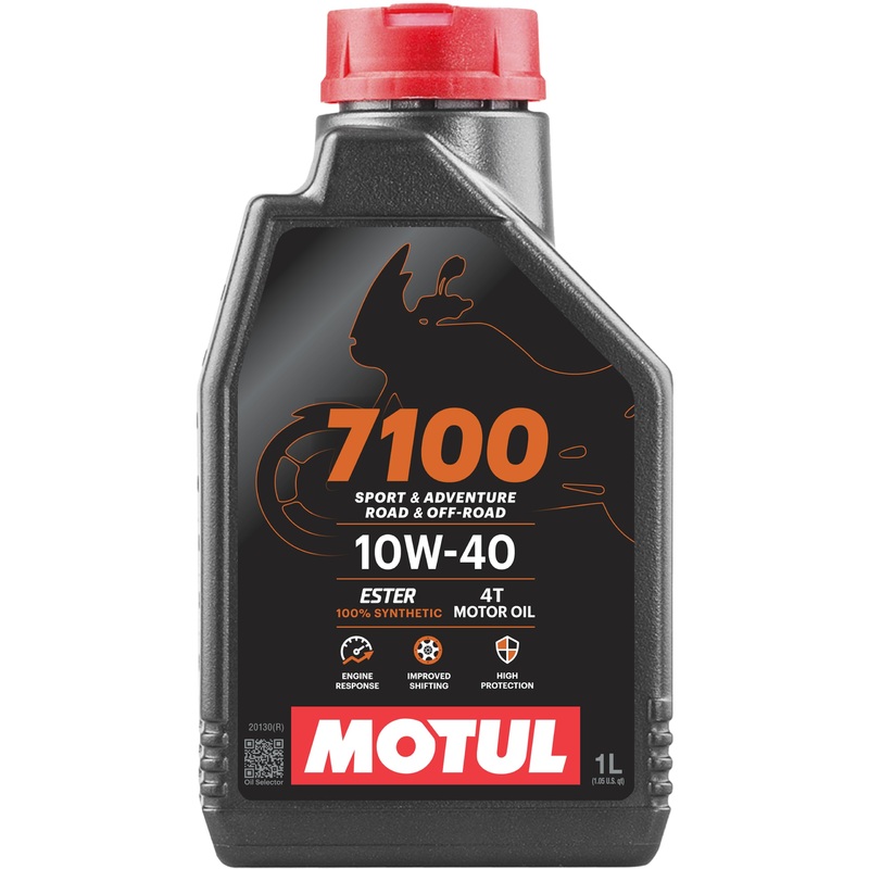 Motul 7100 4T 10W-40 Fully Synthetic Engine Oil 1 Litre