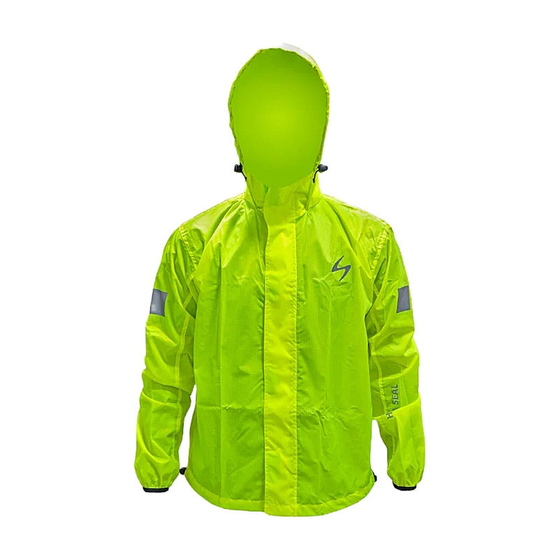 Scala Hydra Seal Rain Jacket Green Neon Green S