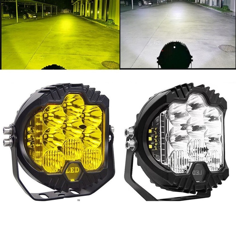 Universal LGP Monster Motorcycle 7LED Auxiliary light | Fog lamp for Motorcycle White
