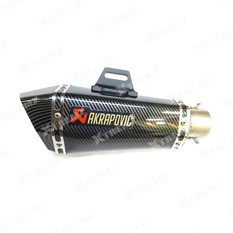 Akropovic Long Can Carbon fiber Exhaust Replica