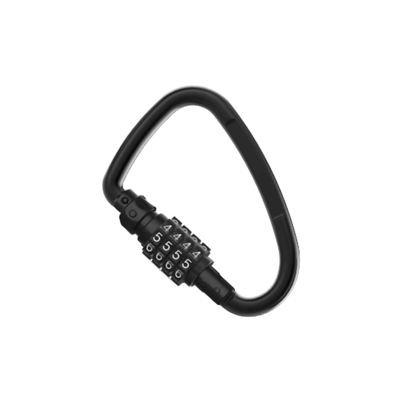 ANTI THEFT SMALL CABLE NUMBER LOCK | BLACK