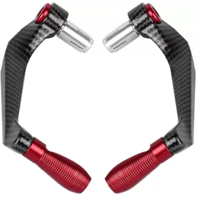 BSDDP Carbon Metal Lever Guard Carbon Black Red